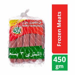 المراعي جريت فودز فرانكفورتر بقري -450جم
